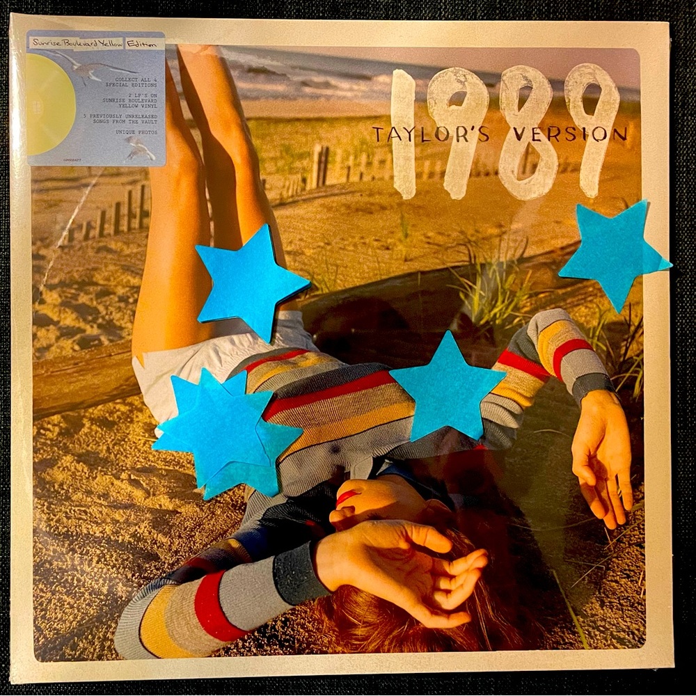 NEW Taylor Swift 1989 Taylor's Version Limited Edition Yellow Double Vinyl